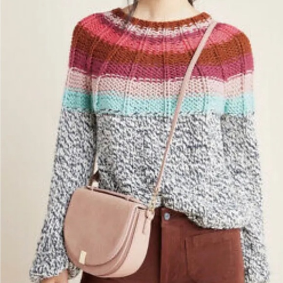 Anthropologie veroalife hand knit sweater Ramona NWT small - Picture 5 of 7